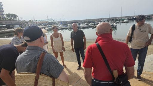 Un grup de tour operadors especialitzats en turisme de reunions i convencions visita l'Ampolla