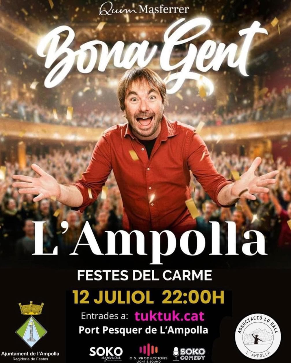 L’Ampolla programa una setmana d’activitats per a tots els públics del 6 al 12 de juliol