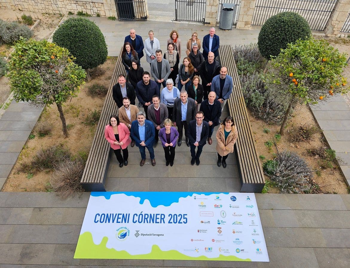 L'Ampolla se suma un any més al conveni Córner que impulsa la Diputació de Tarragona
